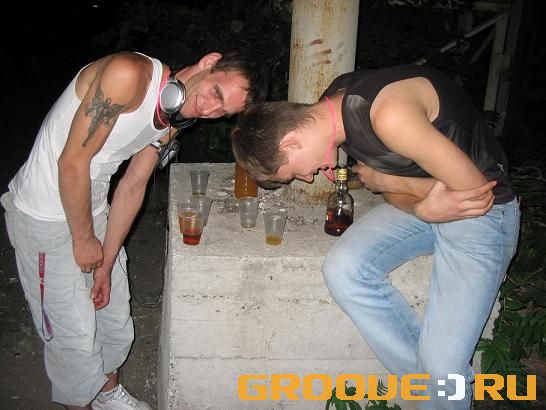 «Techno party in underground object»